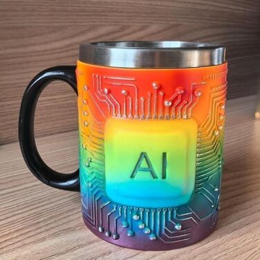 Універсальна кумедна кавова кружка, технологічна тема для вечірок, нержавіюча сталь, для чаю, холодної води, походів, ігор, дому, кемпінгу, вечірки