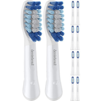 Щітки від demirdental для Oral-B Pulsonic Brushes, Середні щітки, змінні щітки для щоденного прибирання, 10 шт. по 10 шт. (1 упаковка)