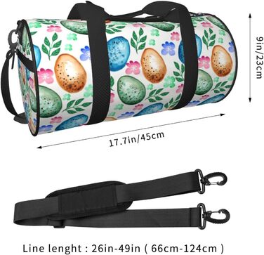 Дорожня сумка-циліндр, дизайн великодні яйця, спортивна сумка для чоловіків та жінок, сумка-мішок, спортивна сумка