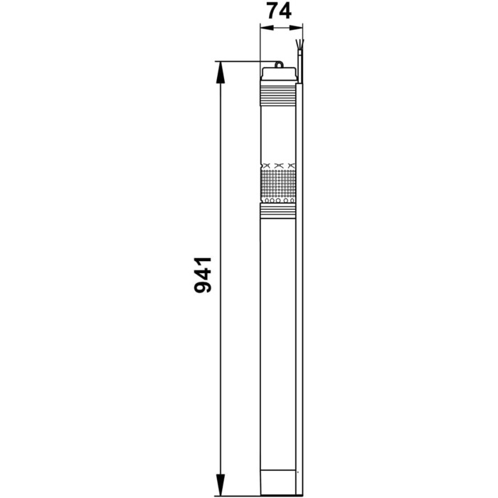 Занурювальний насос Grundfos SQ5-70, 230 В, 1,11,73 кВт, сріблястий