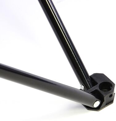 Комплект з 2 предметів Nexos рибальське крісло, розкладне крісло, кемпінгове крісло з підлокітниками та підсклянником, практичне, міцне, легке, чорне