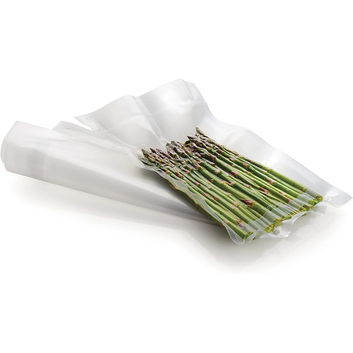 Вакуумний пакет Foodsaver FSB4802-I 48 шт. 20,7x29,2 см / Пакет з фольги для харчових продуктів / Вакуумний пакувальник 48 пакетів багаторазового використання