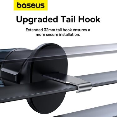 Магнітний автомобільний тримач Baseus MagPro (чорний)