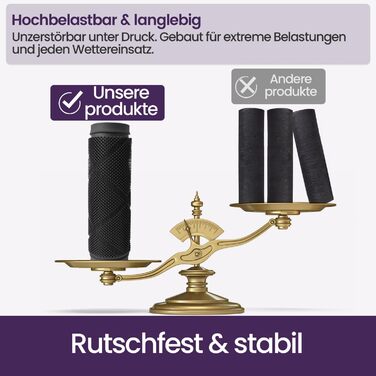 Килимок для вулиці DEXI 43 x 90 см, нековзний килимок для уловлювання бруду з виступами, водонепроникний килимок для вулиці, килимок для миття для використання всередині та зовні приміщень, чорний 43 x 90 см