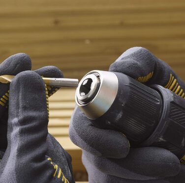 Двошвидкісний акумуляторний дриль-шуруповерт Stanley FatMax 18 В SFMCD710D2K (2,0 Ач, макс. крутний момент 60 Нм, безщітковий двиг