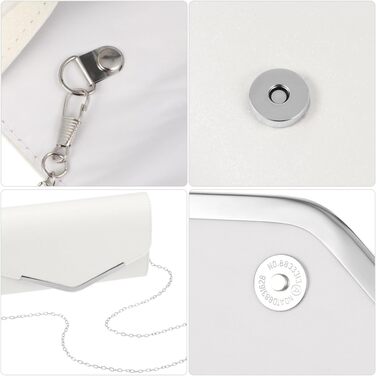 Вечірня сумочка для жінок, клатч на вечірку, сяючий, на весілля, золотий колір з білим