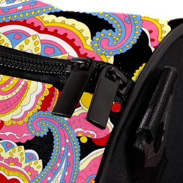 Сумка-мішок для подорожей, спорту та йоги, вінтажний квітковий принт Каштан, сумка для фітнесу, ручна поклажа