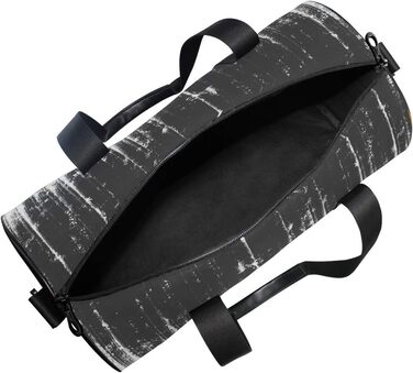 Спортивна сумка з абстрактним жовто-чорним візерунком, дорожня сумка з міцної тканини, ідеальна для поїздок на вихідні, для чоловіків та жінок, для спорту та на ніч.