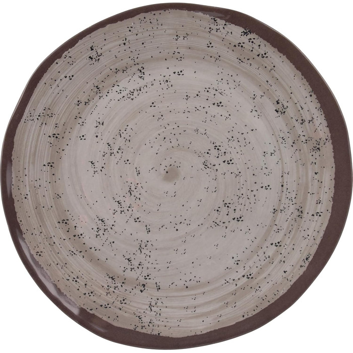 Набір посуду Bo-Camp з меламіну, Halo, кемпінговий посуд, тарілки для пікніка, бежевий