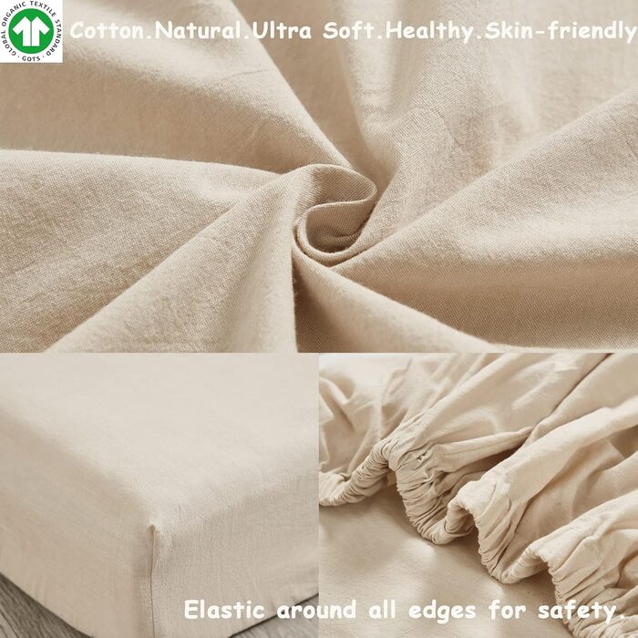 Гендерно нейтральний бохо-богемний комплект постільної білизни для немовлят, дівчаток, хлопчиків, дитяче ліжечко, 6 предметів, одн