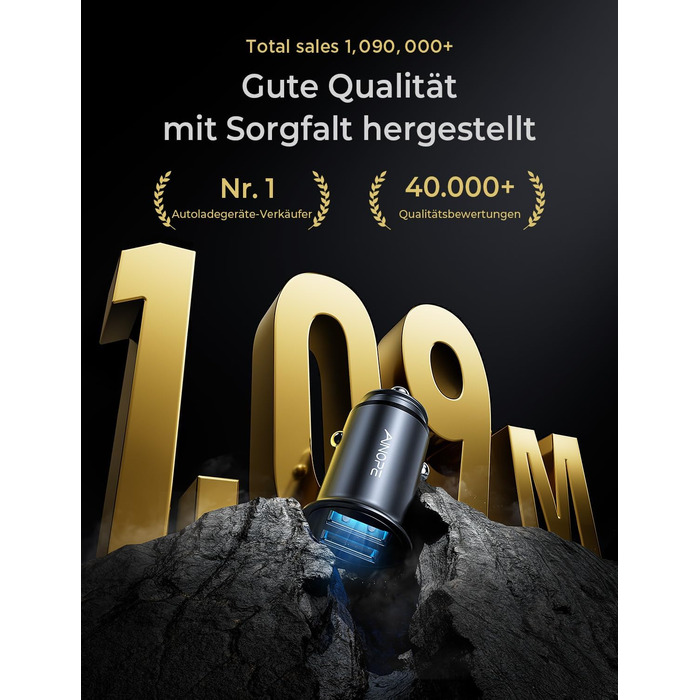 Автомобільний зарядний пристрій 4.8A 12v USB адаптер прикурювач USB супер міні швидкий зарядний пристрій металевий автомобільний з