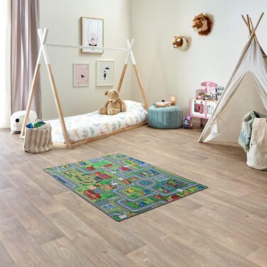 Килим для дитячої кімнати 95x133см, дитячий килим, ігровий килим вуличний для хлопчиків та дівчаток, килими для дитячої кімнати, с