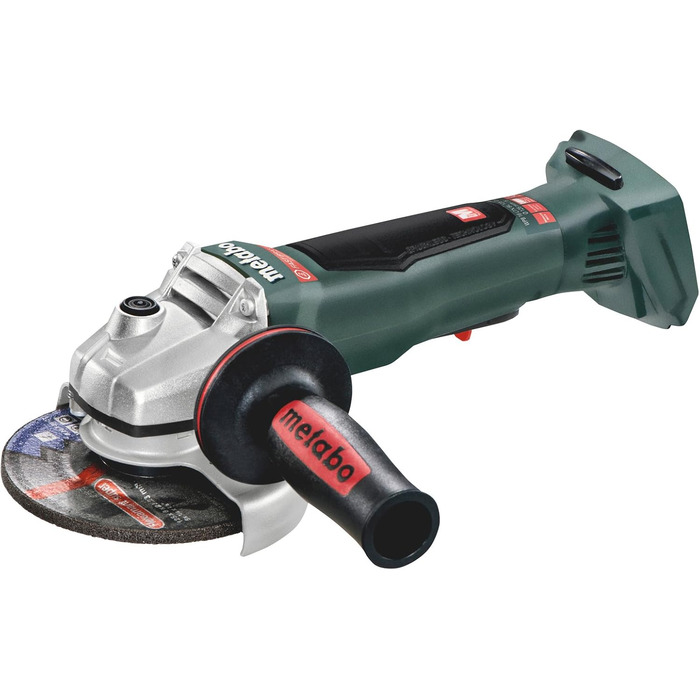 Акумуляторна кутова шліфувальна машина Metabo WPB 18 LTX BL 125 Quick (613075840) 18 В Li-Ion (без акумулятора, без зарядного прис
