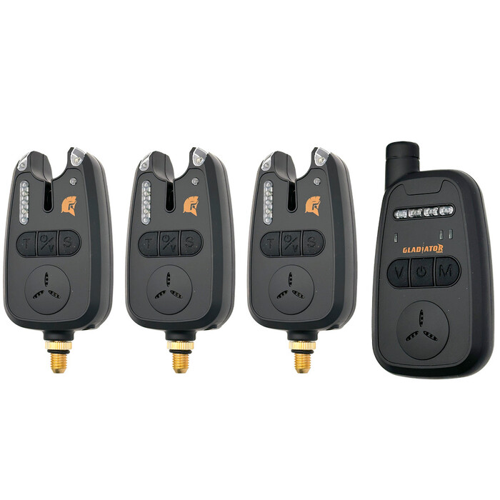 Набір сигналізаторів GLADIATOR RF298 3+1 Black з пейджером