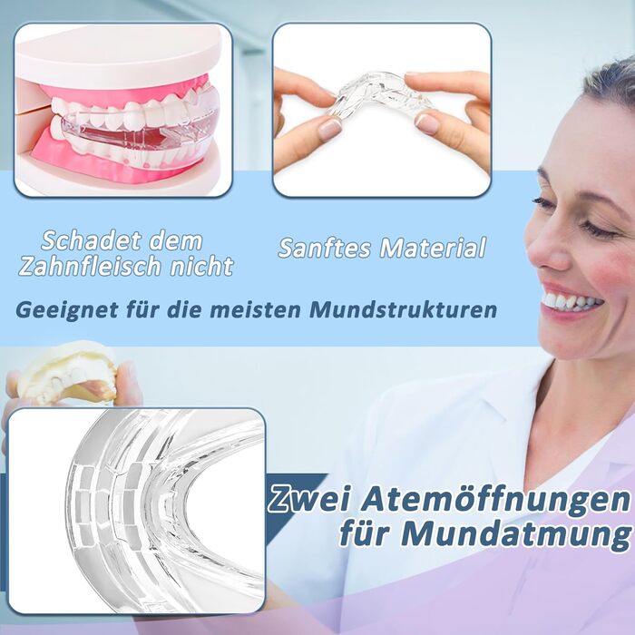 Пробка від хропіння проти хропіння-2 шт. и Пробка від хропіння проти хропіння Ефективна шина від хропіння проти хропіння Багатоцільовий запобіжник хропіння для чоловіків і жінок (готовий до використання) Прозорий