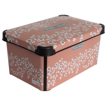 Контейнер Violet House 0647 Decor Powder Flower 10 л (6832639) Контейнер Violet House 0647 Decor Powder Flower 10 л (6832639)