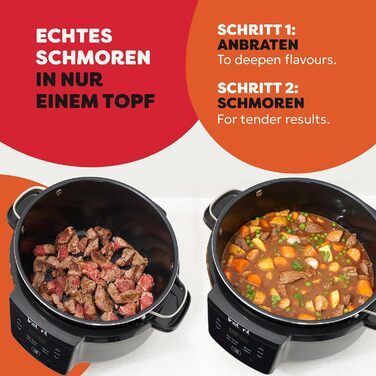 Мультиварка-слоукукер Instant Pot Superior 7,1 л, режими повільного приготування, обсмажування, приготування на парі та підігріву, чаша з антипригарним покриттям
