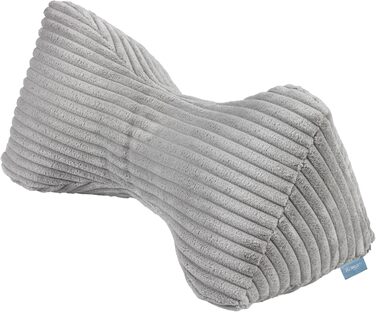 Кістка для читання XDREAM, валик для шиї, подушка для шиї, подушка для читання як подушка для планшета Декоративна подушка 40 x 20 см, опорна подушка, подушка для книги, підставка для книг Сірий