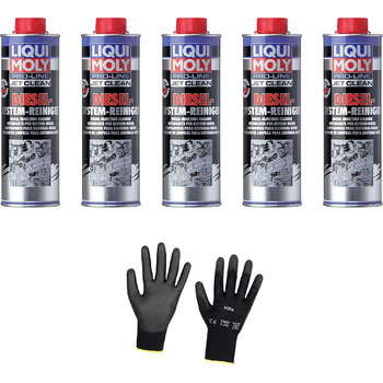 Захисні рукавички Iloda 5xOriginal Liqui Moly 500 мл Pro-Line JetClean Diesel System Cleaner Cleaner