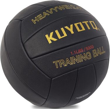Волейбольний м&39яч KUYOTQ з обтяженням, розмір 5, тренувальний, 18-панельний, високоякісний, надзвичайно м&39який, стабільної форми, для використання в приміщенні та на вулиці (вільний)