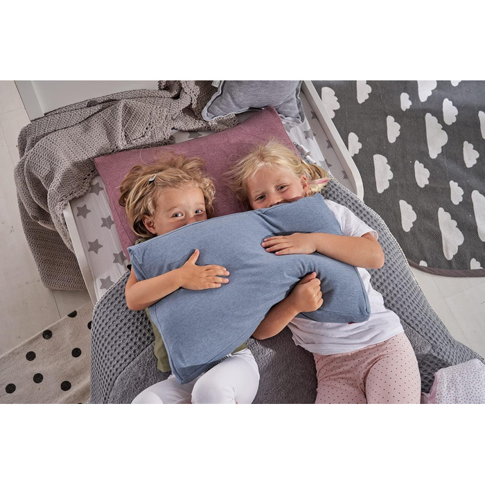 Дитяча подушка Theraline від 2 років, ергономічна подушка для сну та подушка для підтримки шиї, наповнювач з піни з пам'яттю та пе