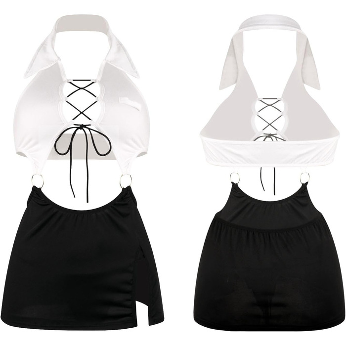 Сексуальний костюм секретарки для жінок, чорний, універсальний розмір