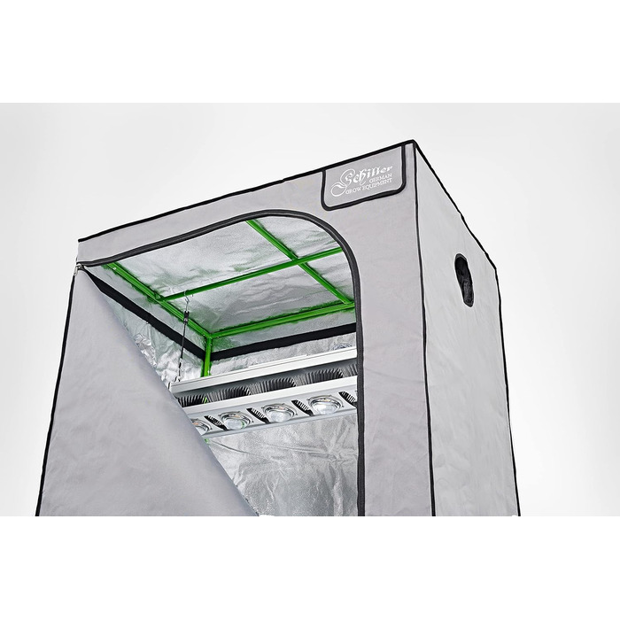 Гроубокс Chillerbox 80x120x200 см - Німецьке обладнання для вирощування Schiller - Намет для вирощування рослин