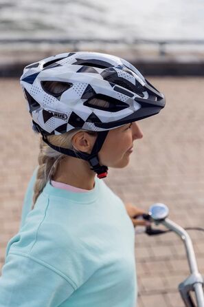 Міський шолом ABUS Aduro 2.0 - універсальний велосипедний шолом з підсвічуванням - у спортивному дизайні для міського руху - для ч