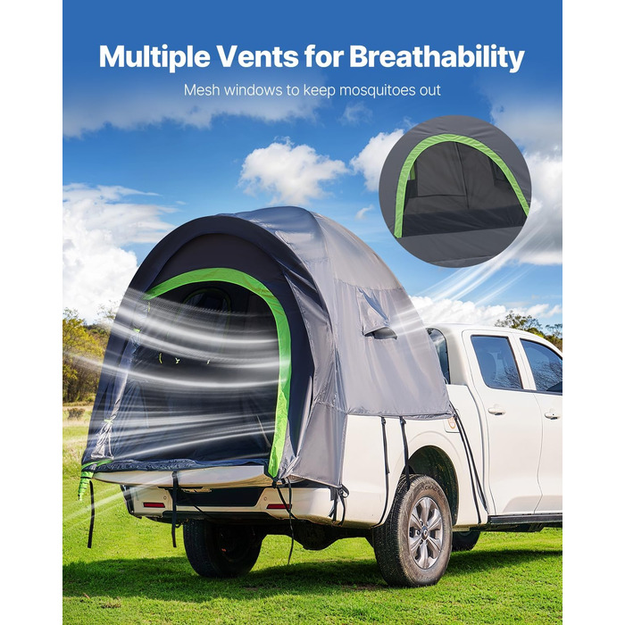 Намет на даху вантажівки, кемпінговий намет, двошаровий намет, відкритий пікап, намет на вантажівку, намет на відкритому повітрі, сімейний кемпінг, подорожі, автомобільний намет, водонепроникний автомобільний намет на даху, задня сумка для перенесення 230