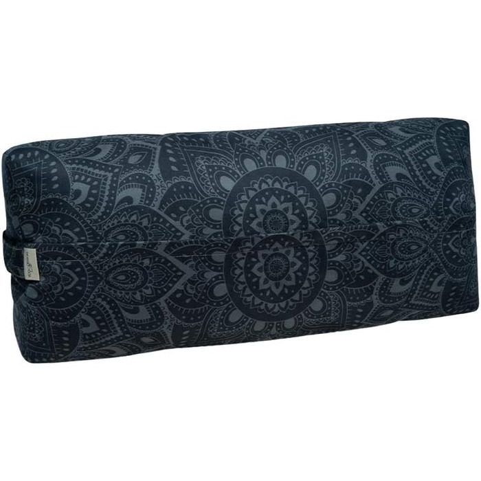 Подушка для йоги Зручні, підтримуючі, екологічно чисті, розкішні подушки для йоги Перероблена мікрофібра, виготовлена з пластикових пляшок Натуральна бавовна, наповнювач з пінопласту, чорний колір