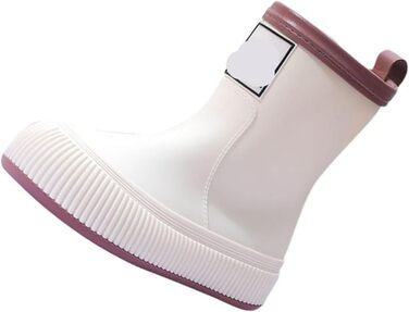 Гумові чоботи, взуття, нековзне, багатофункціональне, легко зберігати, компактне гумове взуття, гумові чоботи для сільського господарства, кемпінгу, дорослі, бежеві