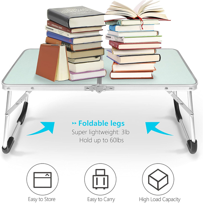 Складаний стіл для ноутбука HOSTIC для дому, ліжка та дивана