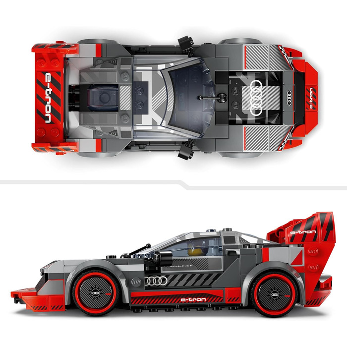 Конструктор LEGO Speed Champions 76921, Гоночний автомобіль Audi S1 e-tron quattro, 274 деталі