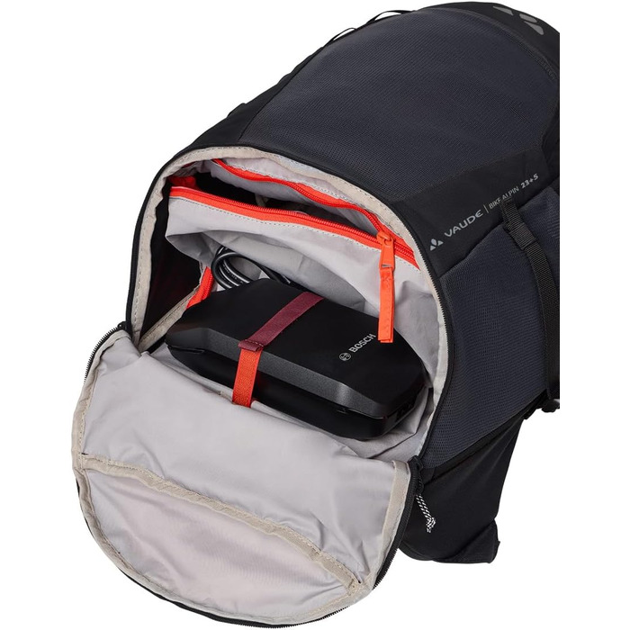 Рюкзаки VAUDE Unisex Bike Alpin 235, один розмір, чорні