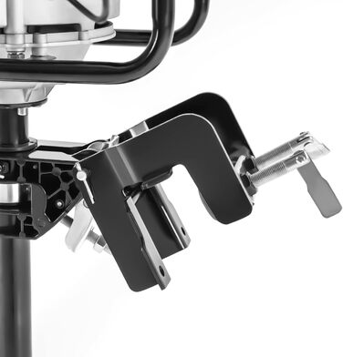 Тактний підвісний мотор, бензиновий двигун для човна, 8 к.с., повітряне охолодження, підвісний мотор 196 куб.см, повітряне охолодження, до 4500 об/хв, для надувних човнів, рибальських човнів, 4-