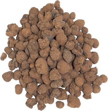 Гранули керамзиту Floragard для дренажу - гідропонний субстрат - для ящиків, діжок або горщиків - 50 л, 001-KAR-0050L, Single