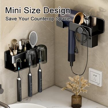 Тримач для зубних щіток, тримач для зубних щіток для душової кабіни, настінний тримач для зубних щіток, тримач для душової кабіни,