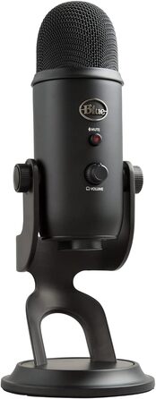Мікрофон Blue Yeti для запису, стрімінгу та геймінгу та дротова ігрова миша Razer DeathAdder Essential (2021)