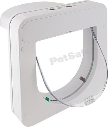 Розумні дверцята для котів PetSafe Petporte з мікрочіпом, автоматичний доступ з розпізнаванням чіпа, для котів вагою до 7 кг