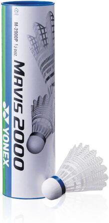 Волани для бадмінтону YONEX Mavis 2000, 6 шт., 78 шт., середнього розміру, синього кольору