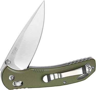 Складаний ніж зі сталі 440С клинок 77 мм G10 нековзна рукоятка з кліпсою Кемпінг Полювання Риболовля Кишеньковий ніж Кишеньковий н