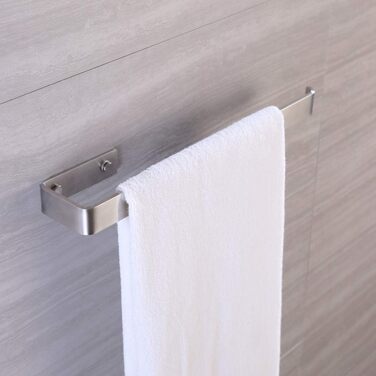 Рушникосушка JS, рушникосушка з матової нержавіючої сталі для настінного кріплення та кріплення до шафи для ванної кімнати та кухн