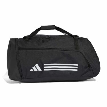 Сумка Adidas Unisex Essentials 3-Stripes Duffel Bag LL чорна/біла