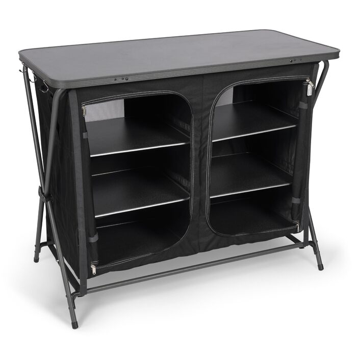 Гардероб Zara - Аксесуари для наметів - Аксесуари для кемпінгу - Мобільний блок для зберігання - Дорожні гаджети - Чорний