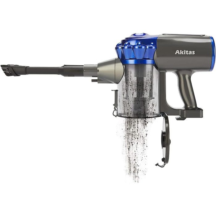 Акумуляторний пилосос Akitas V8 3в1 Акумуляторний ручний і вертикальний легкий 22,2 В 150 Вт Акумуляторна літієва батарея для підл