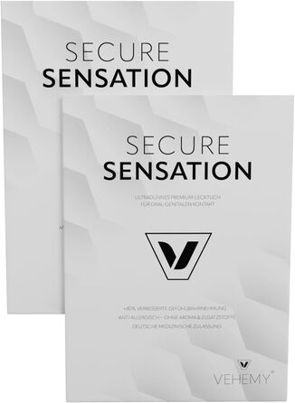 Захисні серветки Vehemy для орального сексу, 6 шт