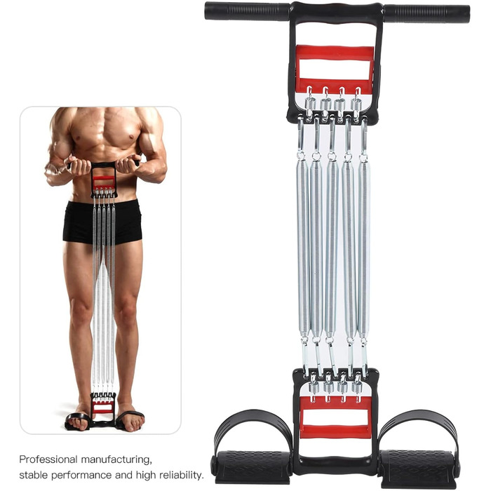 Трифункціональний еспандер для грудей, багатофункціональне обладнання 3 в 1, тренажер для розширення грудей, пружинний розвиваючий пристрій для тренування м&39язів у домашньому фітнесі, знімний