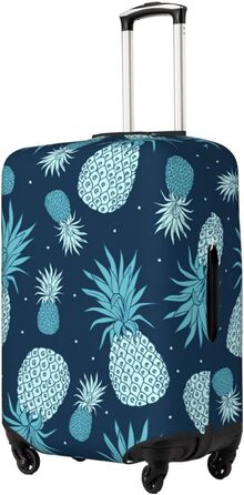 Чохол для валізи Ananas, міцний захист, підходить для багажу розміром 45.7-81.3 см, малий, Чорний