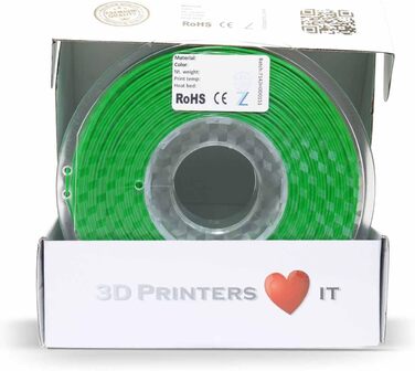 Мм Світло-зелений 1кг - високоякісний нитковий матеріал для 3D-друку, простий у використанні, ідеальний для моделей та прототипів, 3D PLA 1.75