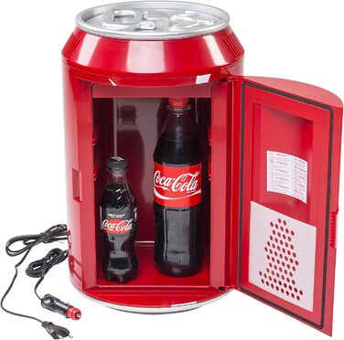 МІНІ-ХОЛОДИЛЬНИК COCA-COLA COOL CAN 10 AC/DC, 9,5 Л, ДИЗАЙН COCA-COLA, 12 В/230 В